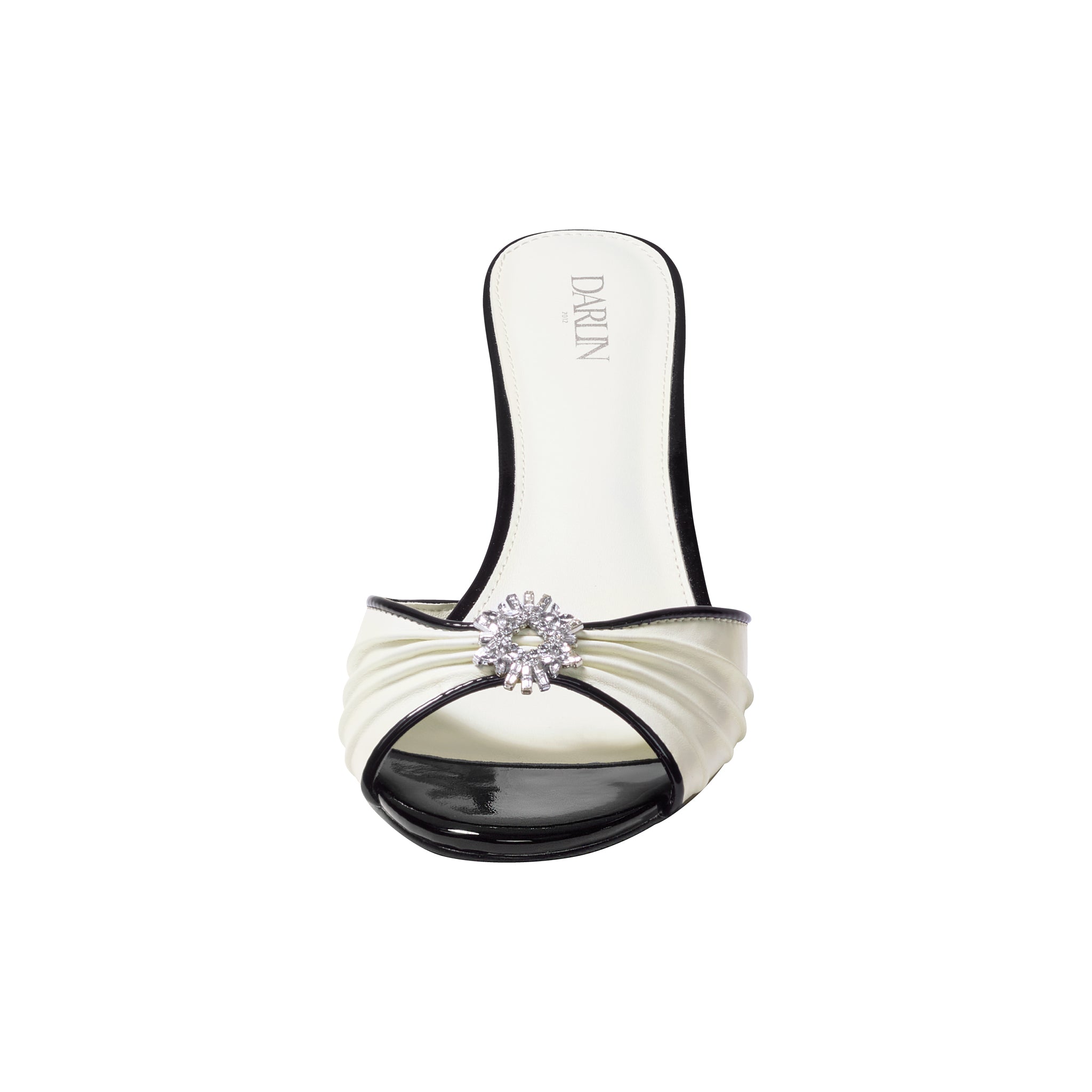 2 INCHES WHITE MINI POSIE SANDAL