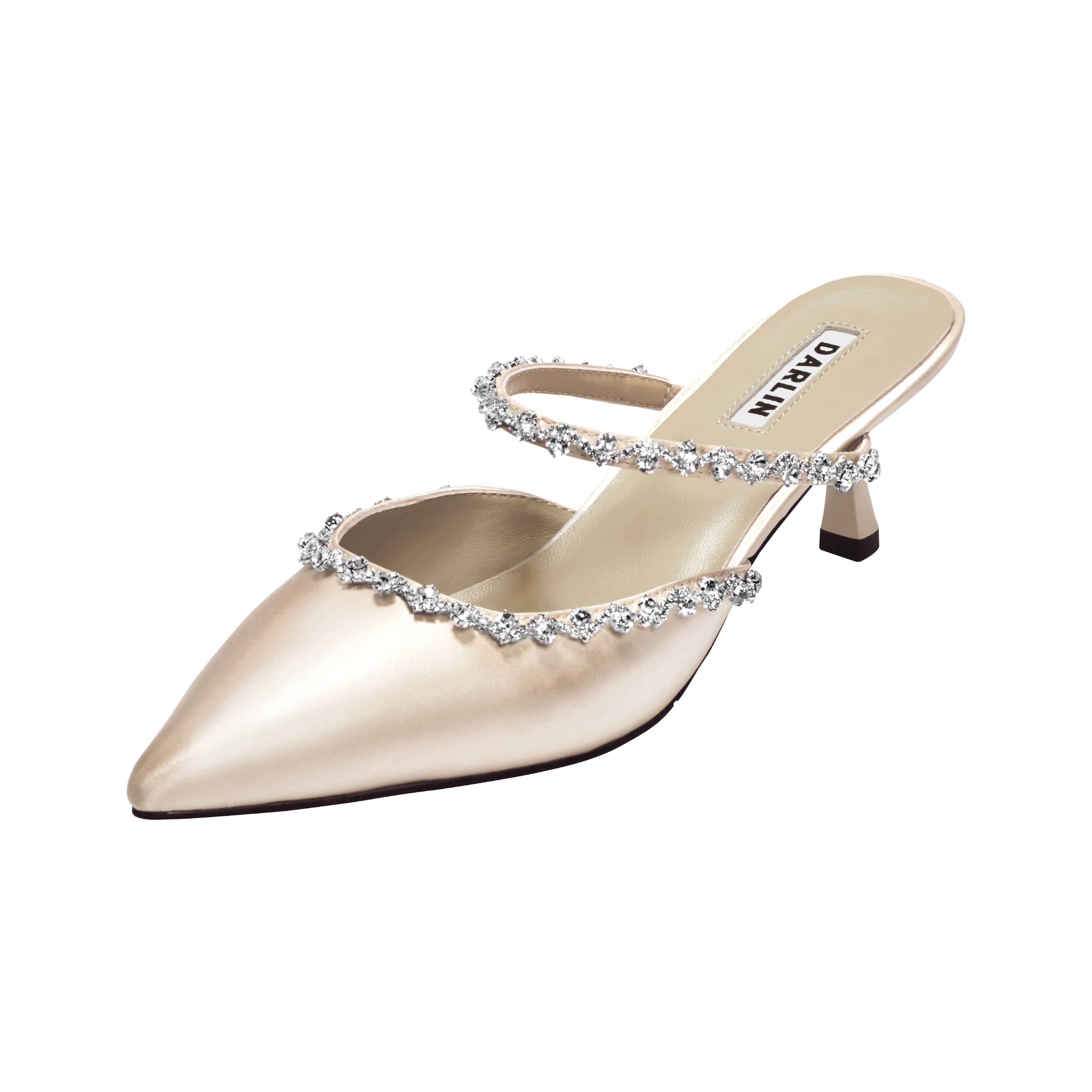 DARLIN Brown Baguette Bag - กระเป๋า Baguette สีน้ำตาล