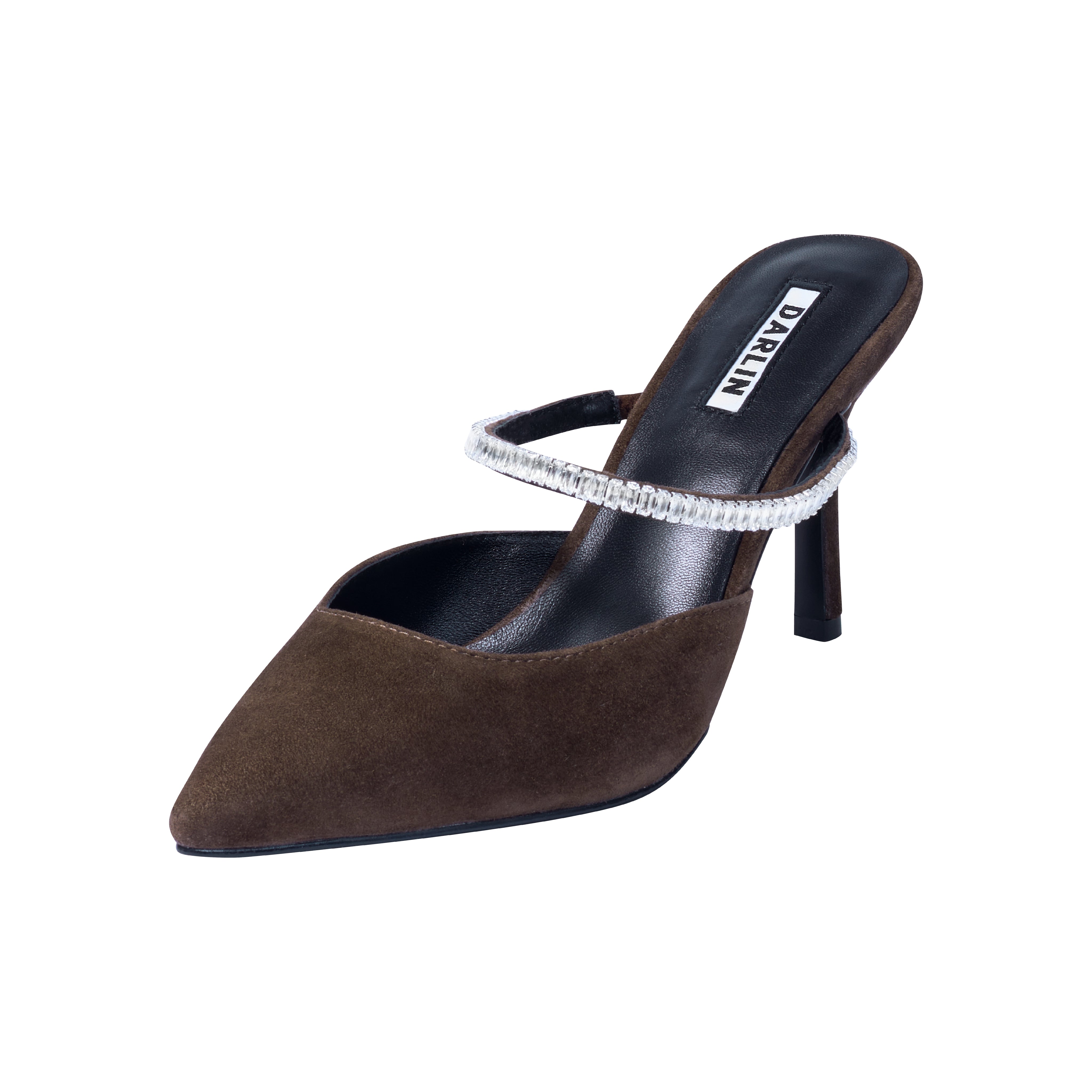 DARLIN Brown Baguette Bag - กระเป๋า Baguette สีน้ำตาล