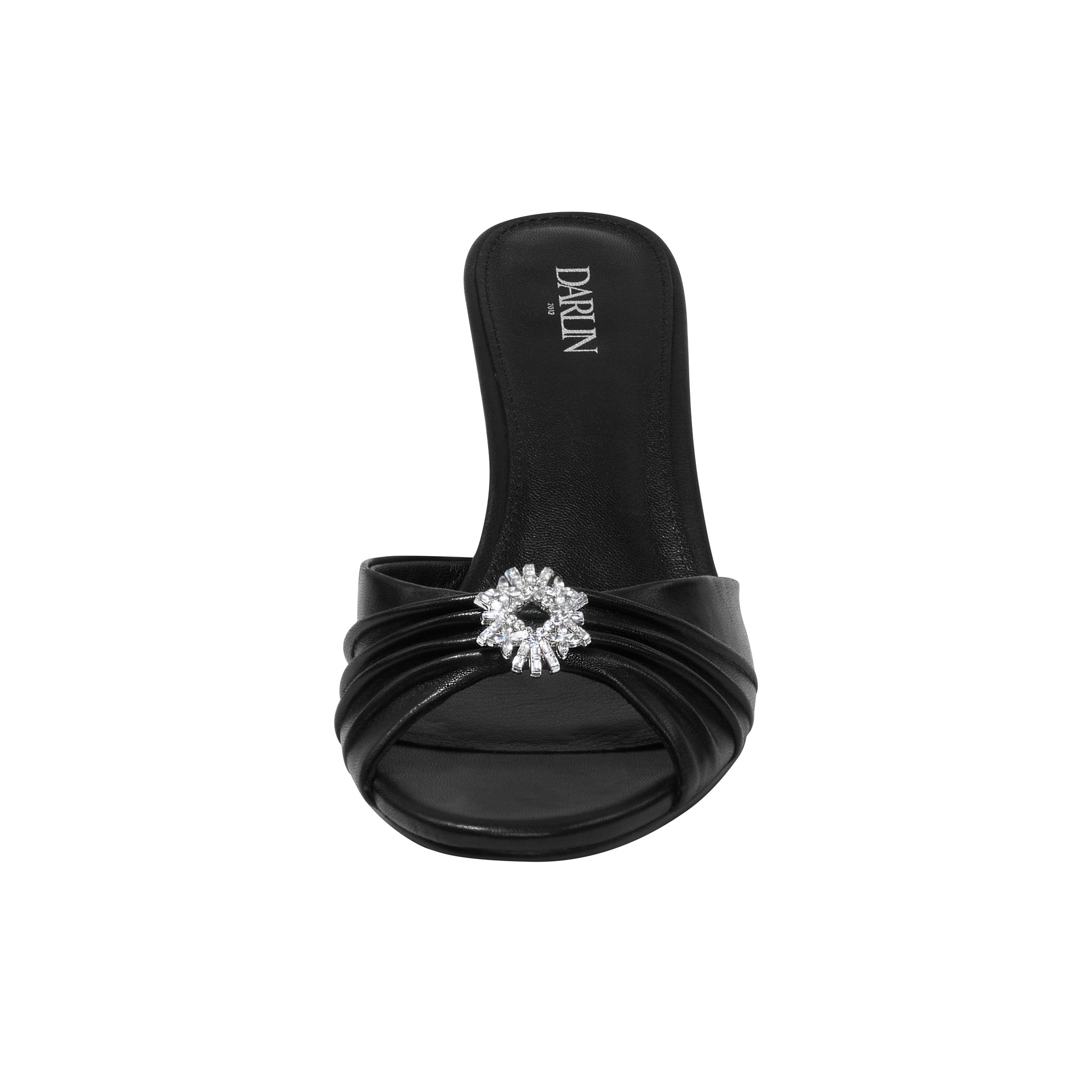 2 INCHES BLACK MINI POSIE SANDAL