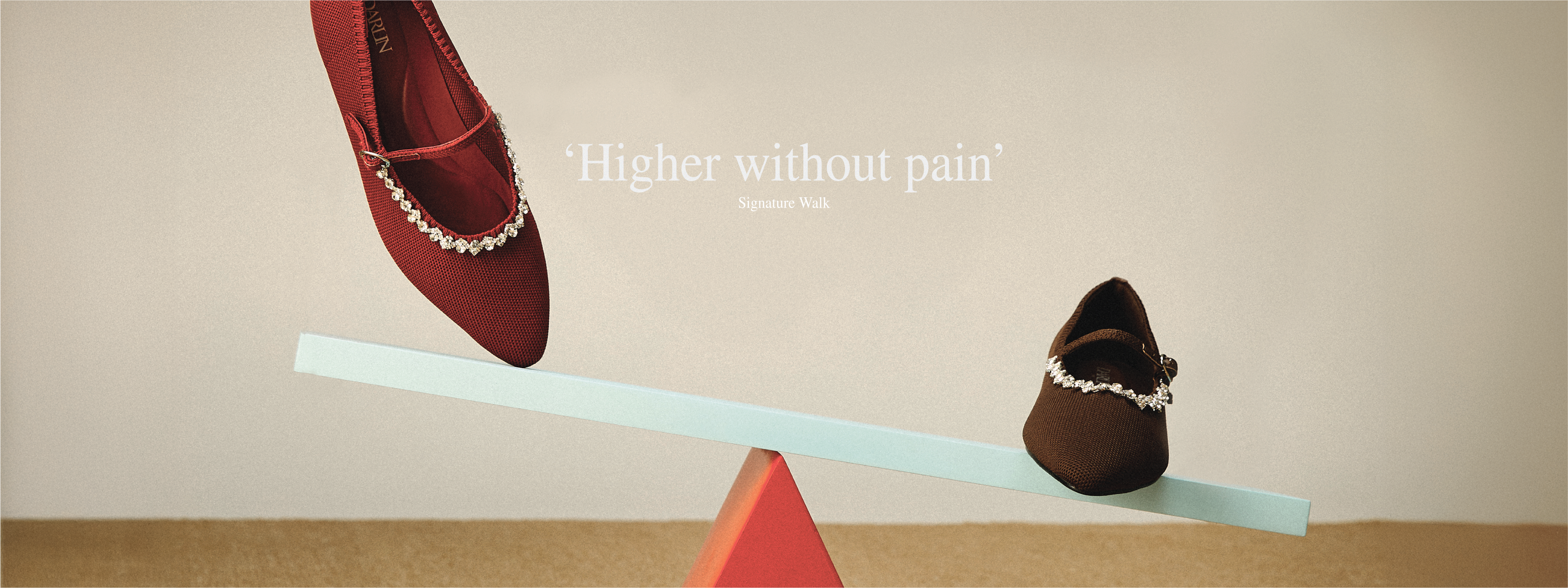 DARLIN Signature Walk - Higher without pain รองเท้าส้นสูงใส่สบาย